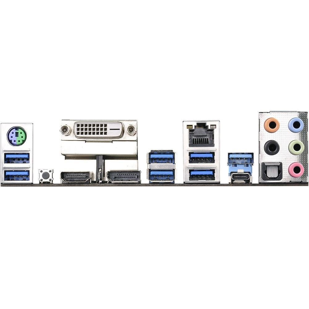 Placa-Mãe ASRock p/ Intel LGA 1151 ATX Fatal1ty Z170 Gaming K6+,  Ultra M.2, DVI-D, HDMI, USB 3.1 Box