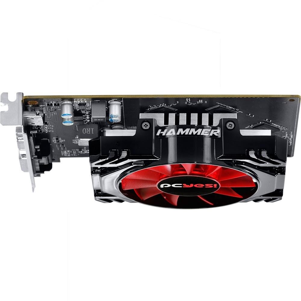 Placa de Vídeo VGA PcYes AMD Radeon R7 250 Hammer 2GB GDDR5 128 Bits H250F2G Placa de Vídeo VGA PcYes AMD Radeon R7 250 Hammer 2GB GDDR5 128 Bits H250F2G