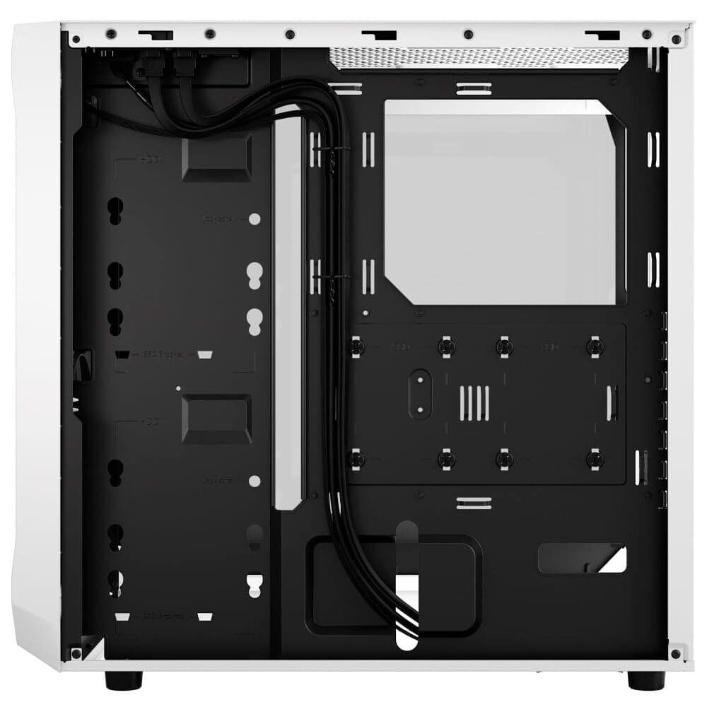 Gabinete Gamer Fractal Design Focus 2 RGB, Mid Tower, ATX, Lateral em Vidro, Branco - FD-C-FOC2A-04 Gabinete Gamer Fractal Design Focus 2 RGB, Mid Tower, ATX, Lateral em Vidro, Branco - FD-C-FOC2A-04