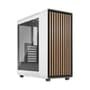 Gabinete Gamer Fractal Design North Chalk White TG Clear, Mid Tower, ATX, Lateral em Vidro, Branco - FD-C-NOR1C-04