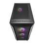 Gabinete Gamer FSP CMT218, Mid Tower, ATX, Lateral em Vidro Temperado, Preto - CMT218B