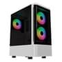 Gabinete Gamer Gamdias Talos E3 CG WH, Mid Tower, ARGB, ATX, Lateral em Vidro Temperado, Branco - TALOS E3 CG WH
