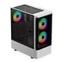 Gabinete Gamer Gamdias Talos E3 CG WH, Mid Tower, ARGB, ATX, Lateral em Vidro Temperado, Branco - TALOS E3 CG WH