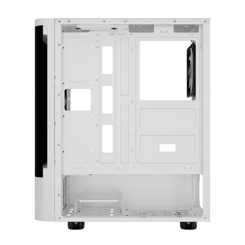 Gabinete Gamer Gamdias Talos E3 CG WH, Mid Tower, ARGB, ATX, Lateral em Vidro Temperado, Branco - TALOS E3 CG WH Gabinete Gamer Gamdias Talos E3 CG WH, Mid Tower, ARGB, ATX, Lateral em Vidro Temperado, Branco - TALOS E3 CG WH