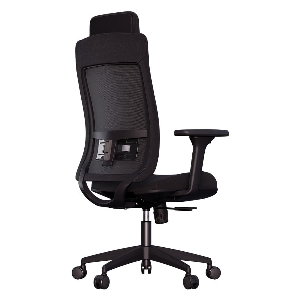 Cadeira Office Elements ROI, Até 120kg, Reclinável, Cilindro Classe 4, Nylon, Preto - 71804 Cadeira Office Elements ROI, Até 120kg, Reclinável, Cilindro Classe 4, Nylon, Preto - 71804