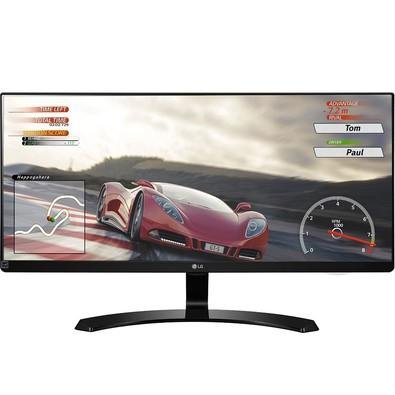 Imagem do Monitor LG 29 Full HD IPS LED UltraWide 21:9 HDMI Preta - 29UM68-P Monitor LG 29 Full HD IPS LED UltraWide 21:9 HDMI Preta - 29UM68-P