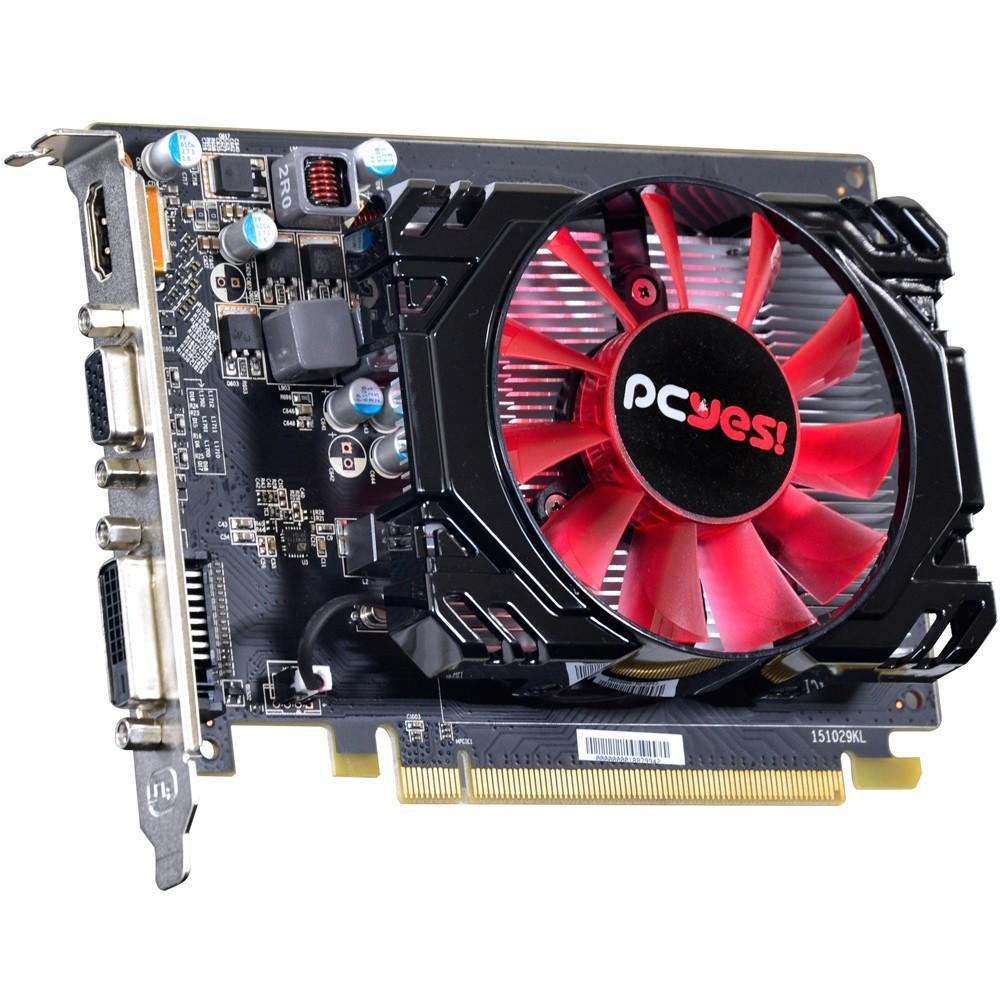 Placa de Vídeo VGA AMD PcYes RADEON HD 7750 2GB GDDR5 128Bits O775PFB25R