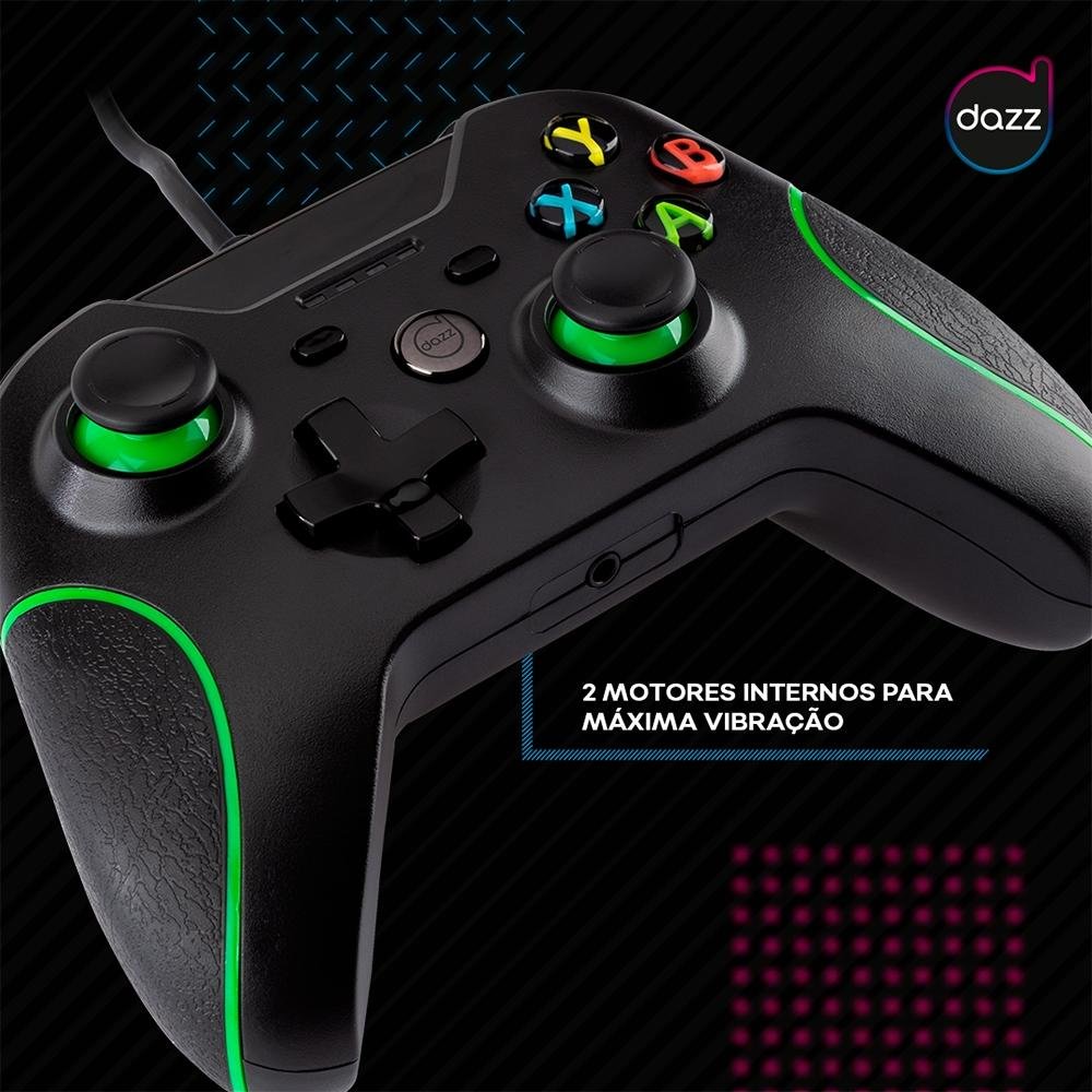 Controle Dazz Hurricane Dualshock Xbox One 624522 Controle Dazz Hurricane Dualshock Xbox One 624522
