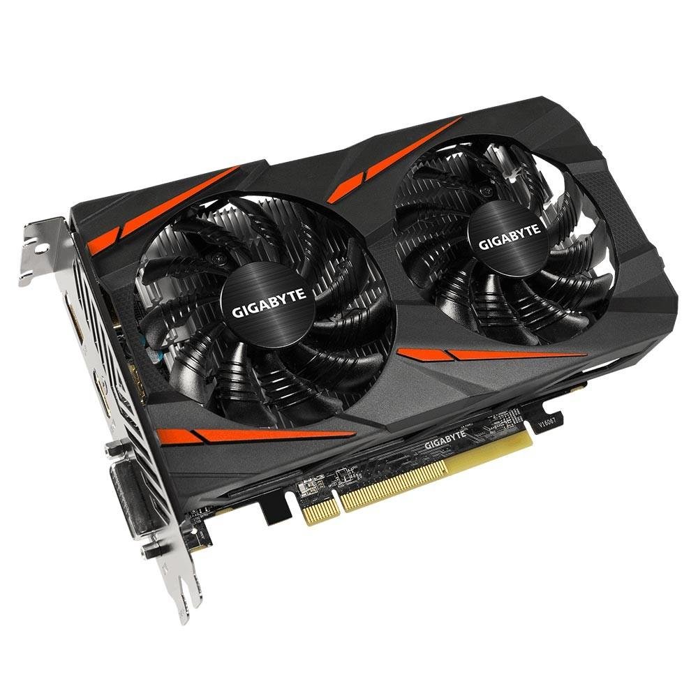 Placa de Vídeo Gigabyte AMD Radeon RX 460 WindForce OC 4G, GDDR5 - GV-RX460WF2OC-4GD Placa de Vídeo Gigabyte AMD Radeon RX 460 WindForce OC 4G, GDDR5 - GV-RX460WF2OC-4GD
