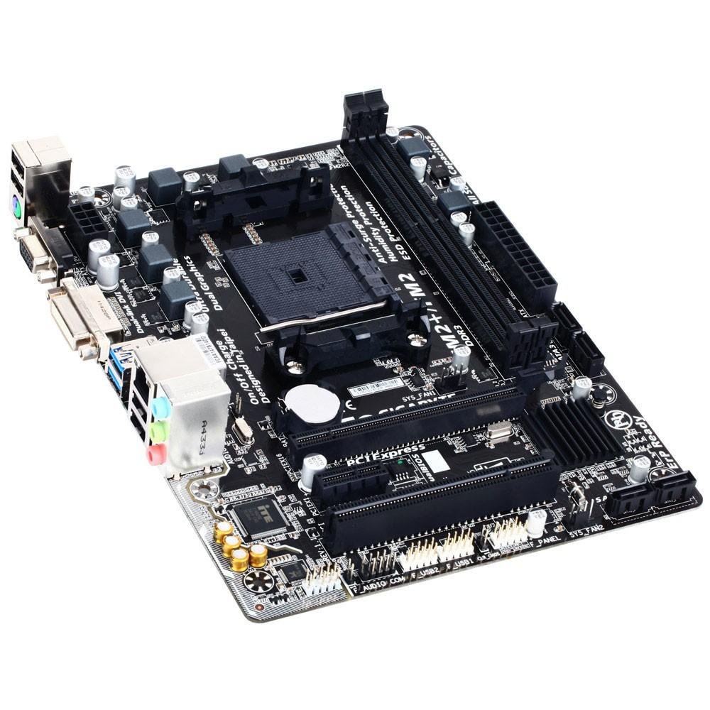 Placa-Mãe Gigabyte GA-F2A68HM-DS2, AMD FM2+, mATX, DDR3