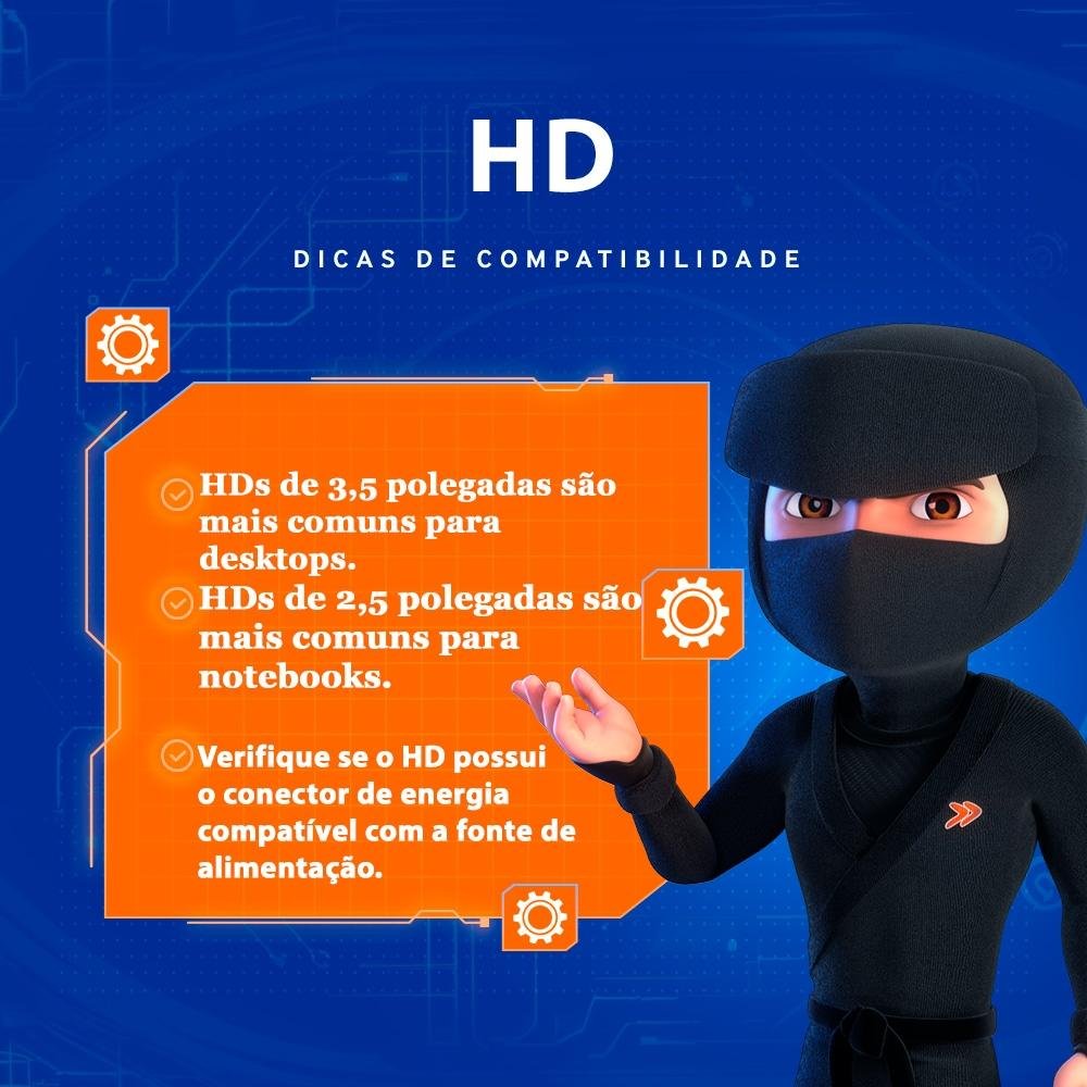 HD Seagate 4TB IronWolf NAS, 3.5', SATA - ST4000VN008 | KaBuM!