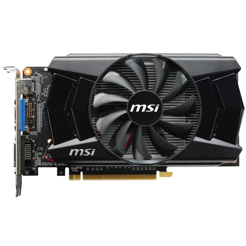 Placa de Vídeo VGA MSI NVIDIA GeForce GTX 750 TI 2GB DDR5 128Bits - N750TI-2GD5/OC
