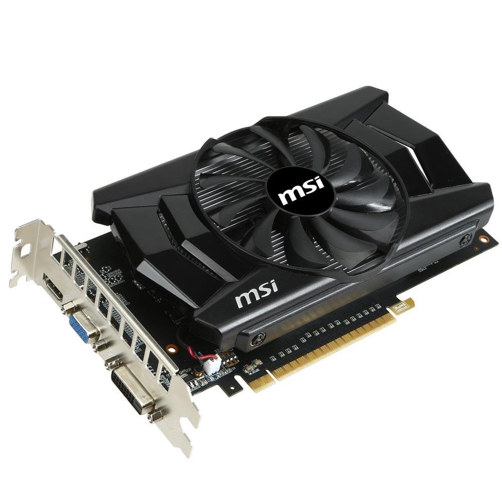 Placa de Vídeo VGA MSI NVIDIA GeForce GTX 750 TI 2GB DDR5 128Bits - N750TI-2GD5/OC