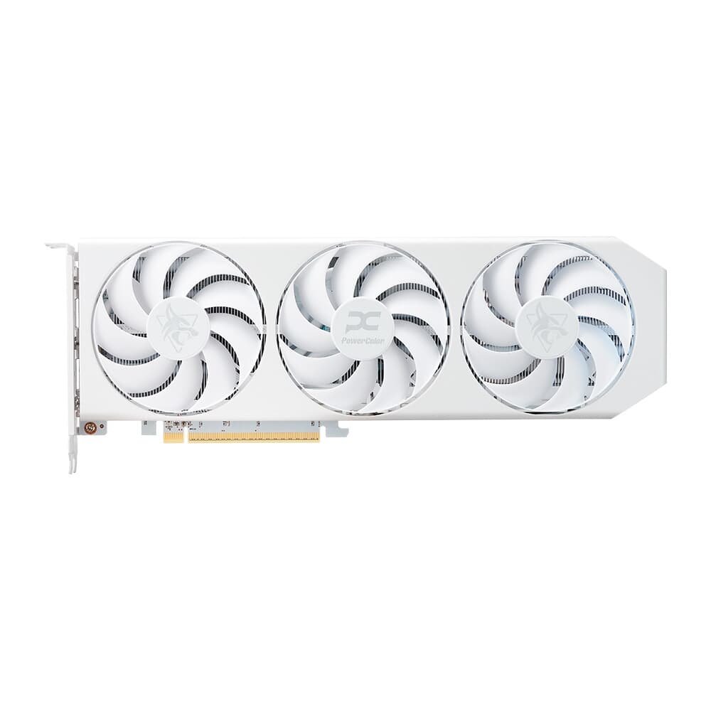 Placa de Vídeo PowerColor White | KaBuM!