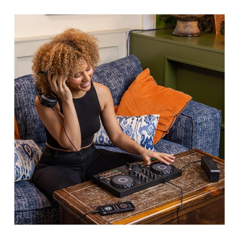 Controlador DJ Pioneer DDJ-FLX2, 2 Canais | KaBuM!