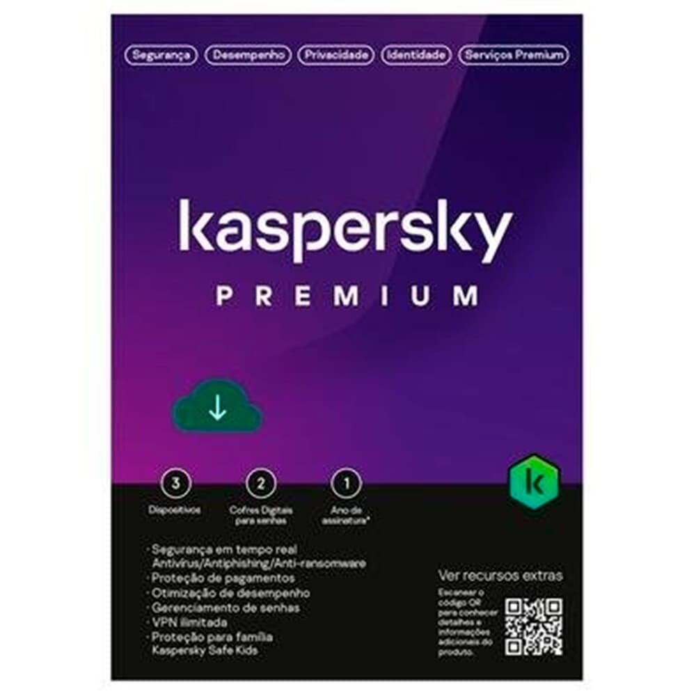Microsoft Office Home 2024 ESD - Digital para Download + Kaspersky Antivirus Premium 3 Dispositivos 1 Ano, Digital para Download - KL1047KDCFS Microsoft Office Home 2024 ESD - Digital para Download + Kaspersky Antivirus Premium 3 Dispositivos 1 Ano, Digital para Download - KL1047KDCFS