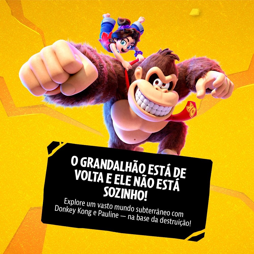 Jogo Donkey Kong Bananza, Switch 2 | KaBuM!