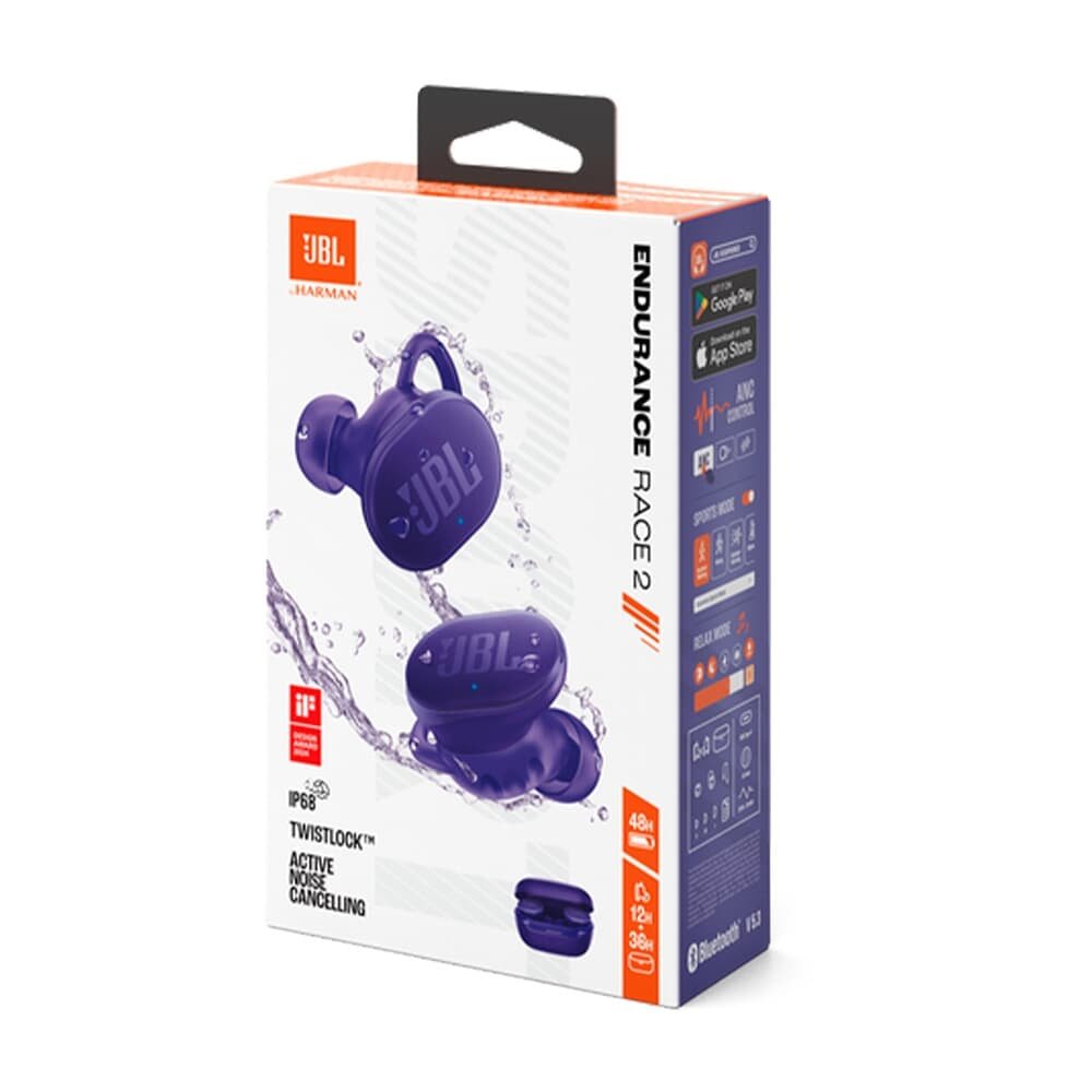 JBL Endurance Race 2 Roxo | KaBuM!