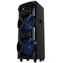 Torre de Som Amplificada Polyvox, TWS, 2000W, Bluetooth, Bivolt, Preto - XT-2000T