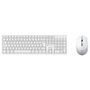 Kit Office Sem Fio Machenike Teclado K120, Mouse M610, 1600 DPI, 5 Botões, Branco - JJ02GM00J