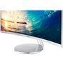 Monitor Samsung LED 27´ Widescreen Curvo, HDMI/VGA/Display Port, FreeSync, Som Integrado, Branco - LC27F591FDLXZD