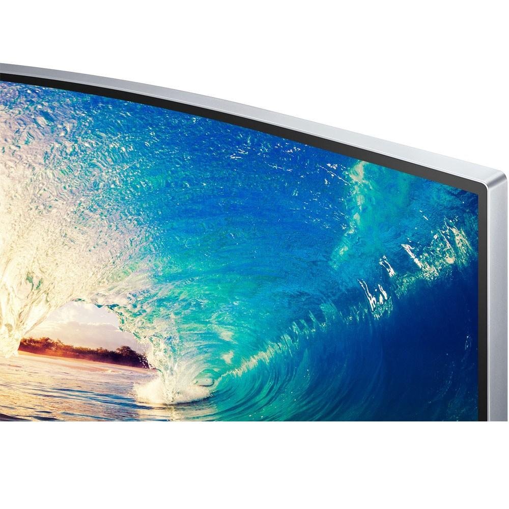 Monitor Samsung LED 27´ Widescreen Curvo, HDMI/VGA/Display Port, FreeSync, Som Integrado, Branco - LC27F591FDLXZD