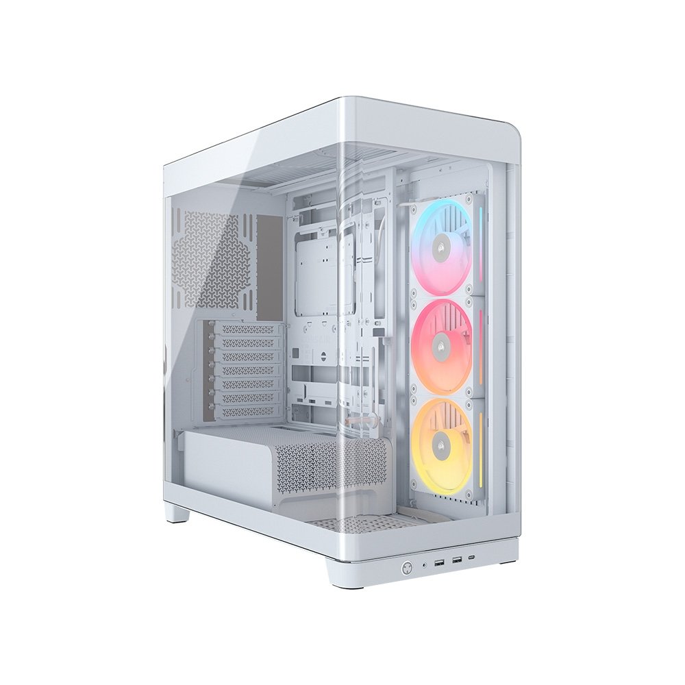 Gabinete Gamer Corsair 4500X LX-R RGB, Mid Tower, Branco - CC-9011317-WW