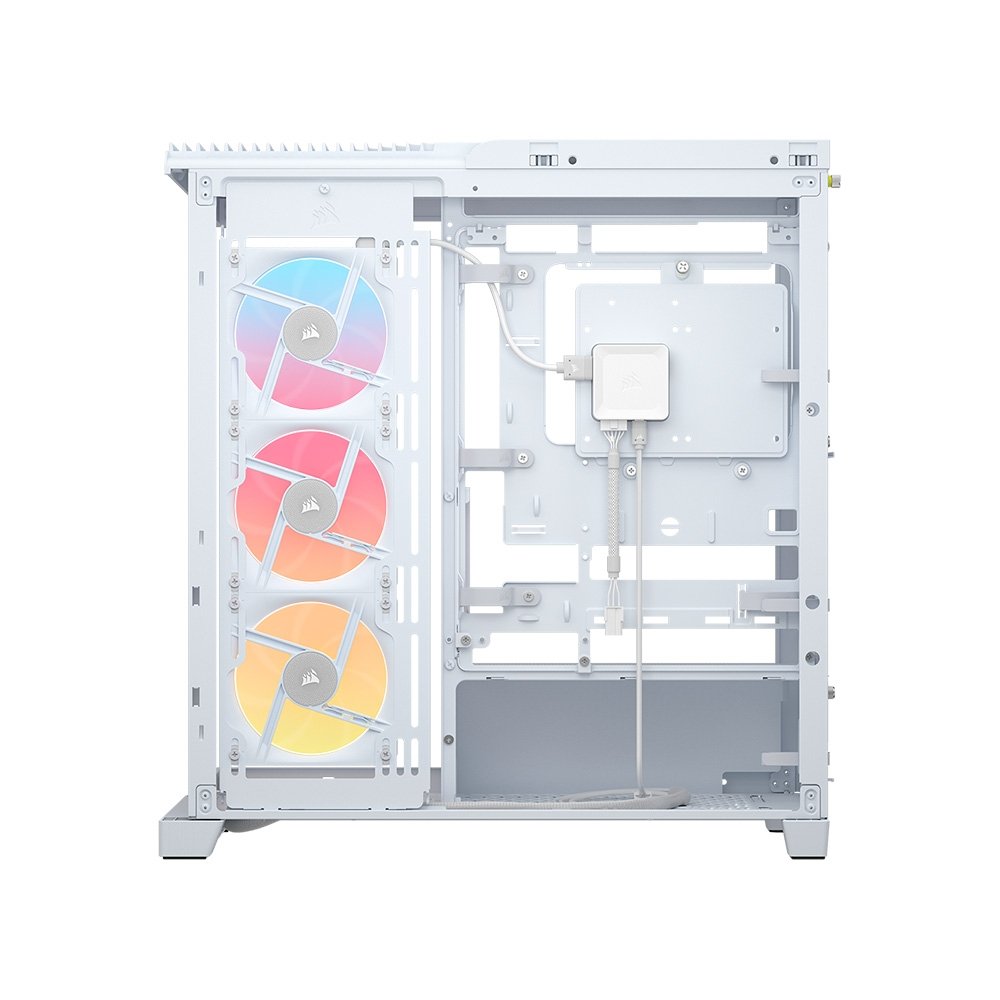 Gabinete Gamer Corsair 4500X LX-R RGB, Mid Tower, Branco - CC-9011317-WW