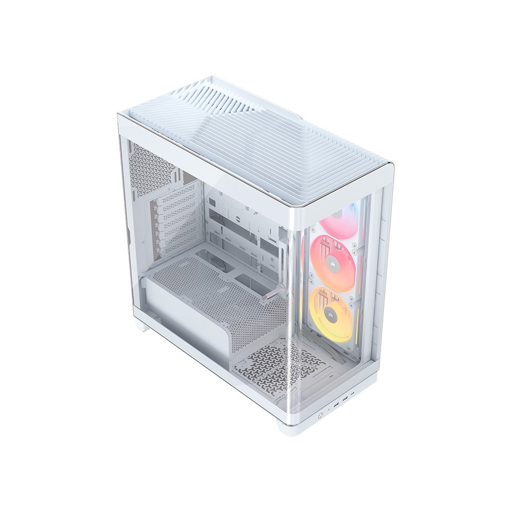 Gabinete Gamer Corsair 4500X LX-R RGB, Mid Tower, Branco - CC-9011317-WW