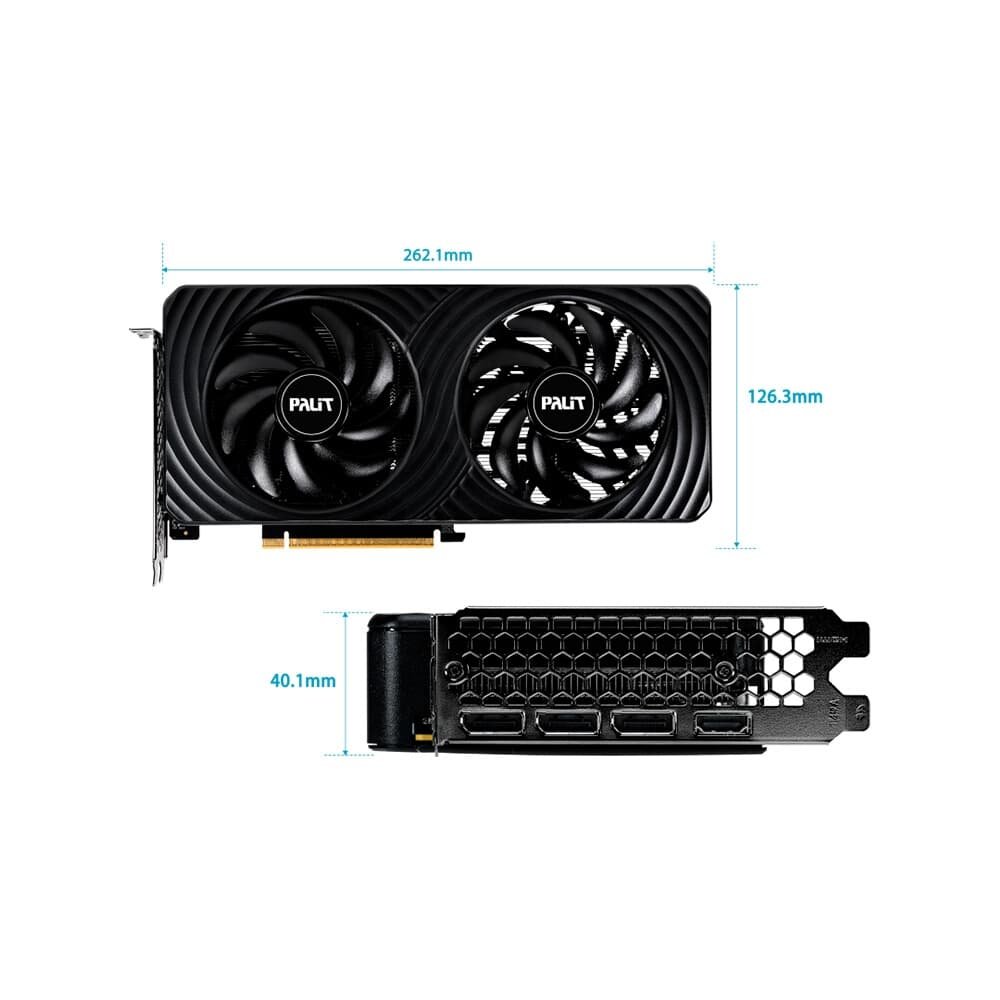 Placa de Vídeo Palit RTX 5050 Dual 8GB | KaBuM!