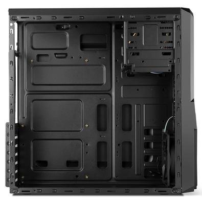 Gabinete NOX PAX Midtower, LED Verde, 1 FAN Incluso - NXPAXG | KaBuM!