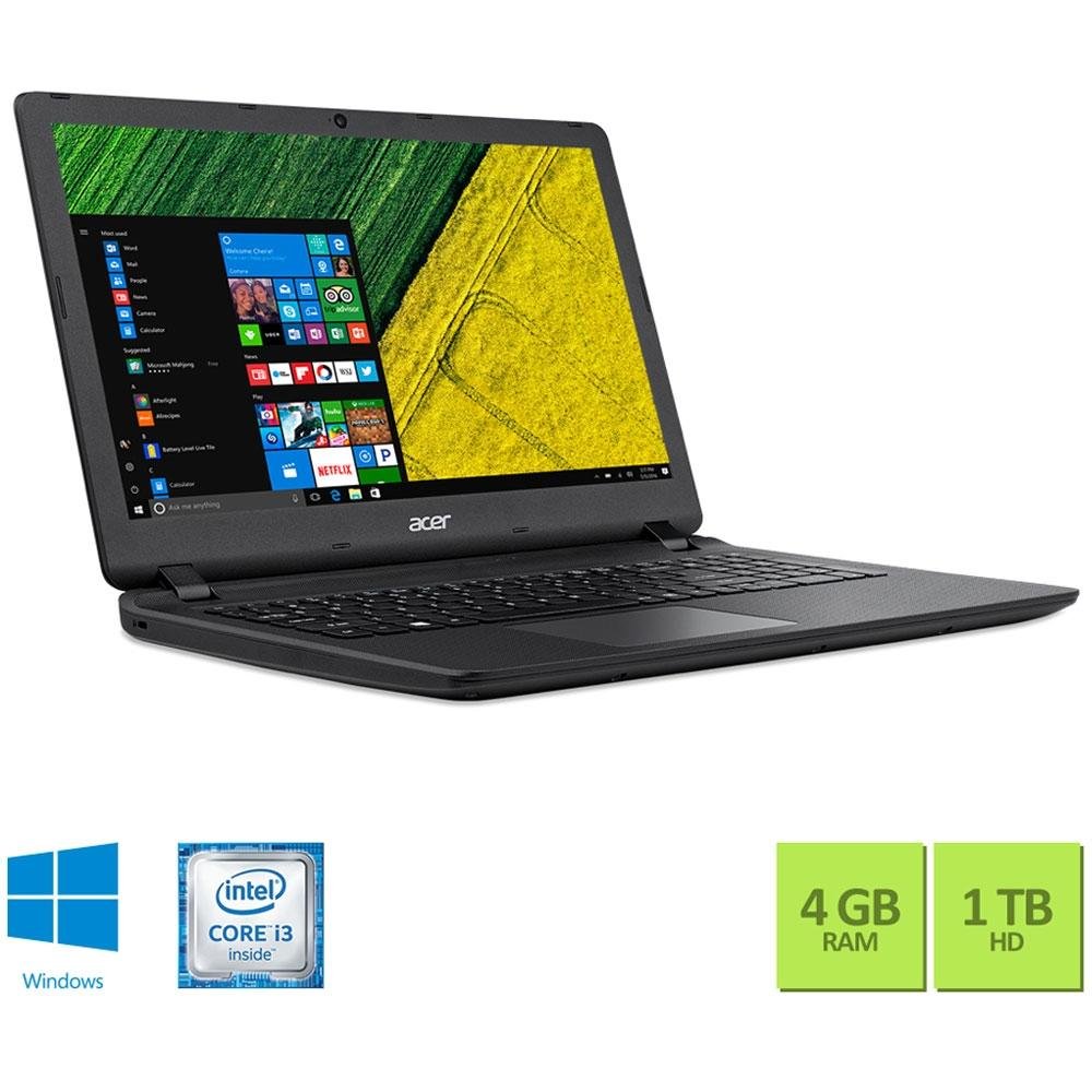 Notebook Acer Aspire ES15, Intel Core i3-6006U, 4GB, 1TB, Windows 10, 15.6´ - ES1-572-3562 Notebook Acer Aspire ES15, Intel Core i3-6006U, 4GB, 1TB, Windows 10, 15.6´ - ES1-572-3562