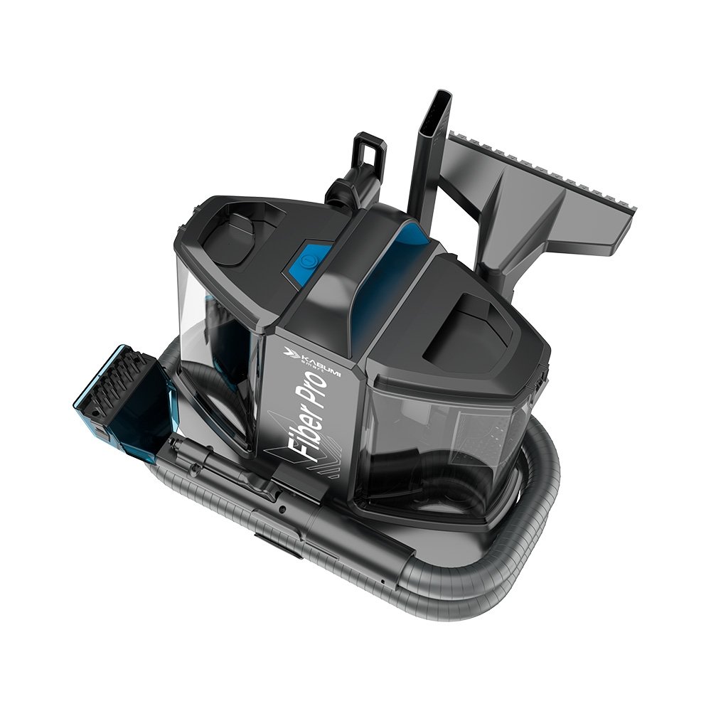 Extratora de Sujeira KABUM! smart Fiber Pro, Pulveriza, Esfrega e Extrai, Com Sistema de Autolimpeza, Sucção Forte 11KPa, 127V - KSEL010