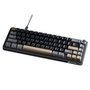 Teclado Mecânico Gamer Attack Shark X66, 65% Compacto, RGB, Star Black, Preto - AS-X66-STAR-BK