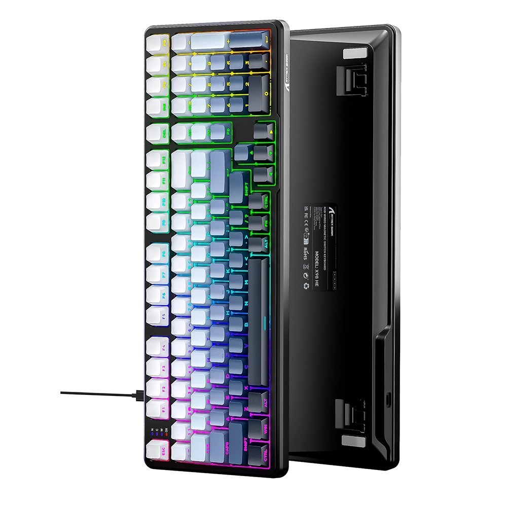 Teclado Attack Shark X98 Moonlight RGB | KaBuM!