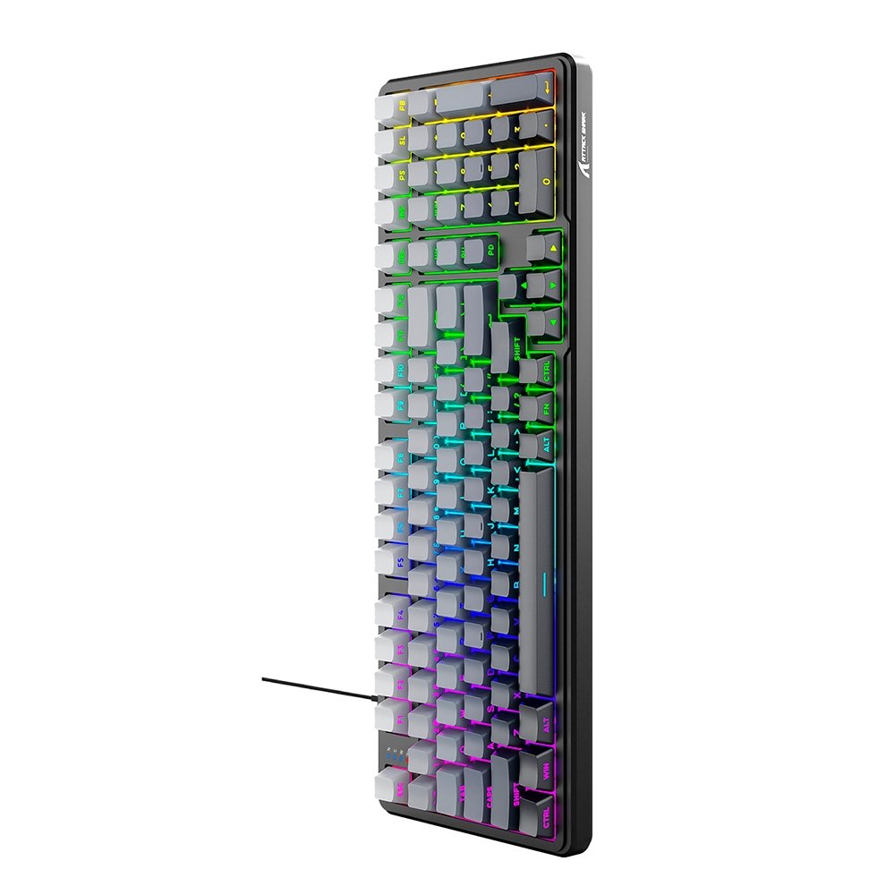 Teclado Attack Shark X98 Moonlight RGB | KaBuM!