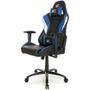 Cadeira Gamer DT3sports Elise, Até 150kg, com Almofadas, Reclinável, Preto e Azul - 10634-4