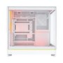 Gabinete Gamer Montech HS02 Pro, Mid-Tower, ATX, Vidro Temperado,5X Fans, Branco - HS02PROWH
