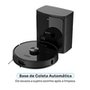 Robô Aspirador de Pó e Passa Pano KABUM! smart K1100, Mapeamento, MOP Rotativo, Autolimpante, até 10000PA, APP, 127V, Preto - KSAR110010PT