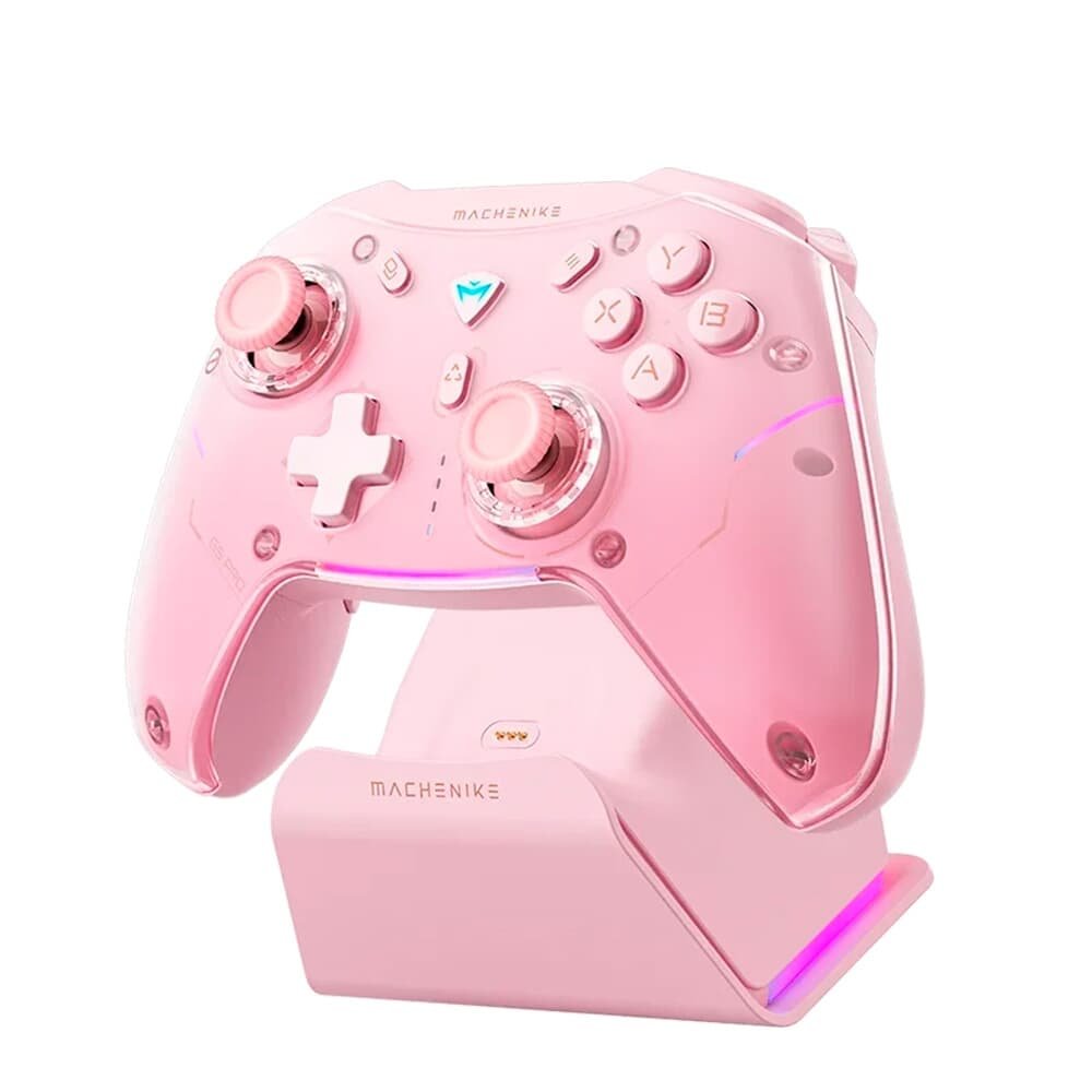 限定カラー・正規品Machenike G5 Pro Max ピンク エディション Controle Gamer Machenike G5 Pro Max, RGB | KaBuM!