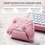 Controle Gamer, Machenike G5 Pro Max, Multiplataformas, Tri-Mode, RGB, Switch Kailh, Rosa - JJ02GJ007