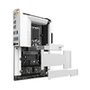 Placa Mãe Gaming NZXT N7 Z890, Intel Z890, LGA 1851, ATX, DDR5, com Wi-Fi e Cover, Branca - N7-Z89XT-W1