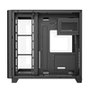 Gabinete Gamer Liketec Madness X, Mid Tower, ATX, Lateral e Frontal em Vidro Curvo, Sem Fans, Preto - LKT-MDX-25-BLK01
