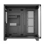 Gabinete Gamer Liketec Madness X, Mid Tower, ATX, Lateral e Frontal em Vidro Curvo, Sem Fans, Preto - LKT-MDX-25-BLK01