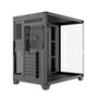 Gabinete Gamer Liketec Madness X, Mid Tower, ATX, Lateral e Frontal em Vidro Curvo, Sem Fans, Preto - LKT-MDX-25-BLK01