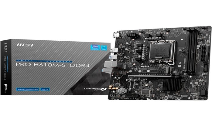 MSI　PRO H610M-E DDR4　LGA1700 Placa-Mãe MSI PRO H610M-S LGA 1700 | KaBuM!
