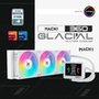 Water Cooler MACH1 GLACIAL, ARGB, 360mm, AMD e Intel, Branco - IMV360WH