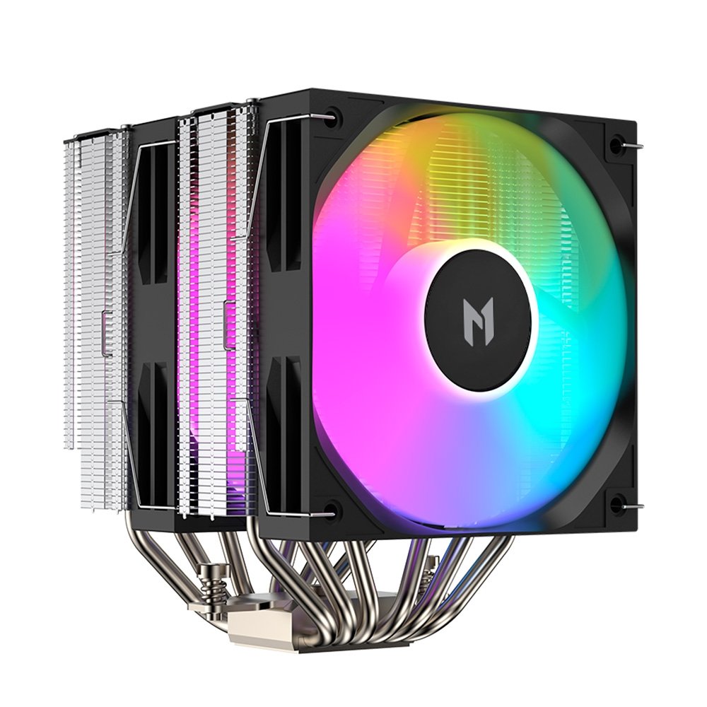 Air Cooler MACH1 VORTEX PRO, ARGB, AMD e Intel, 120mm, Preto - B60T-ARGB V2 Air Cooler MACH1 VORTEX PRO, ARGB, AMD e Intel, 120mm, Preto - B60T-ARGB V2