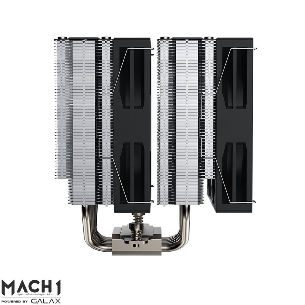 Air Cooler MACH1 VORTEX PRO, ARGB, AMD e Intel, 120mm, Preto - B60T-ARGB V2 Air Cooler MACH1 VORTEX PRO, ARGB, AMD e Intel, 120mm, Preto - B60T-ARGB V2