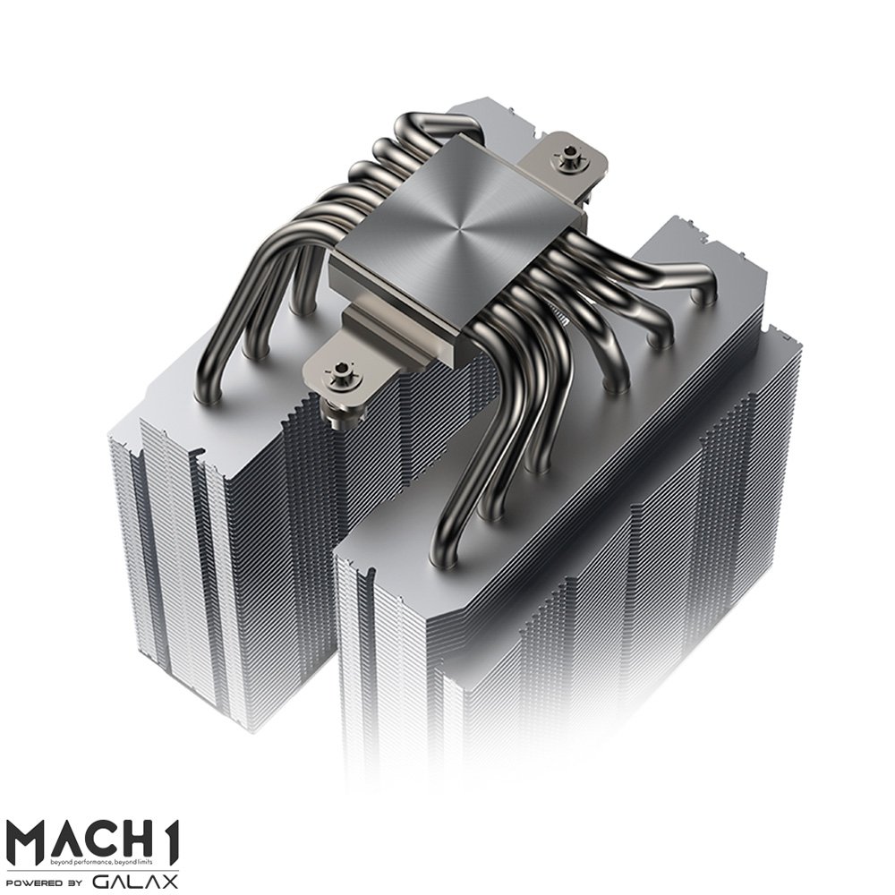 Air Cooler MACH1 VORTEX PRO, ARGB, AMD e Intel, 120mm, Preto - B60T-ARGB V2 Air Cooler MACH1 VORTEX PRO, ARGB, AMD e Intel, 120mm, Preto - B60T-ARGB V2